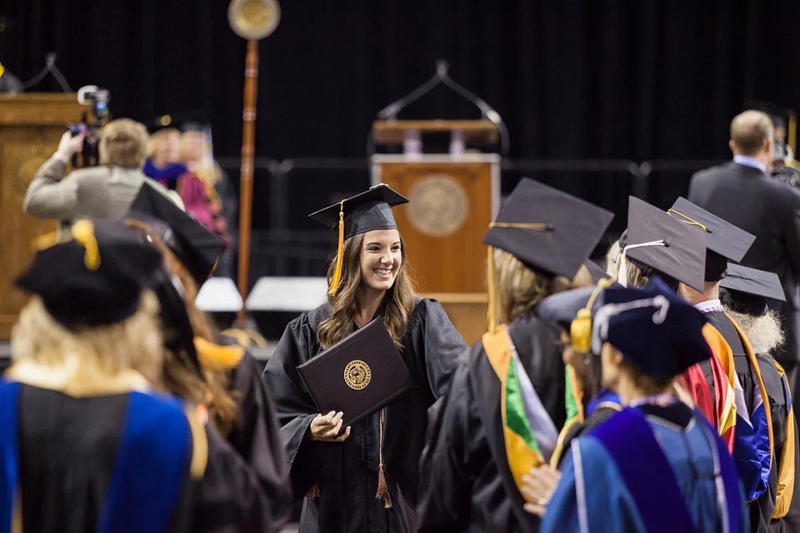 A UCCS graduation ceremony.